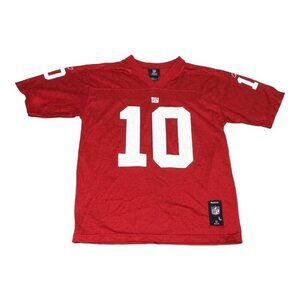 NFL Team‎ Apparel Reebok red NY Chiefs Jersey, Size L Manning #10